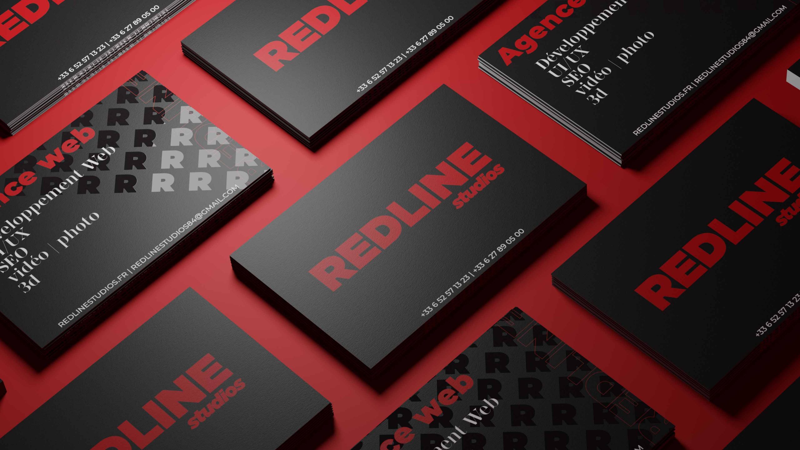 carte de visite redline studio