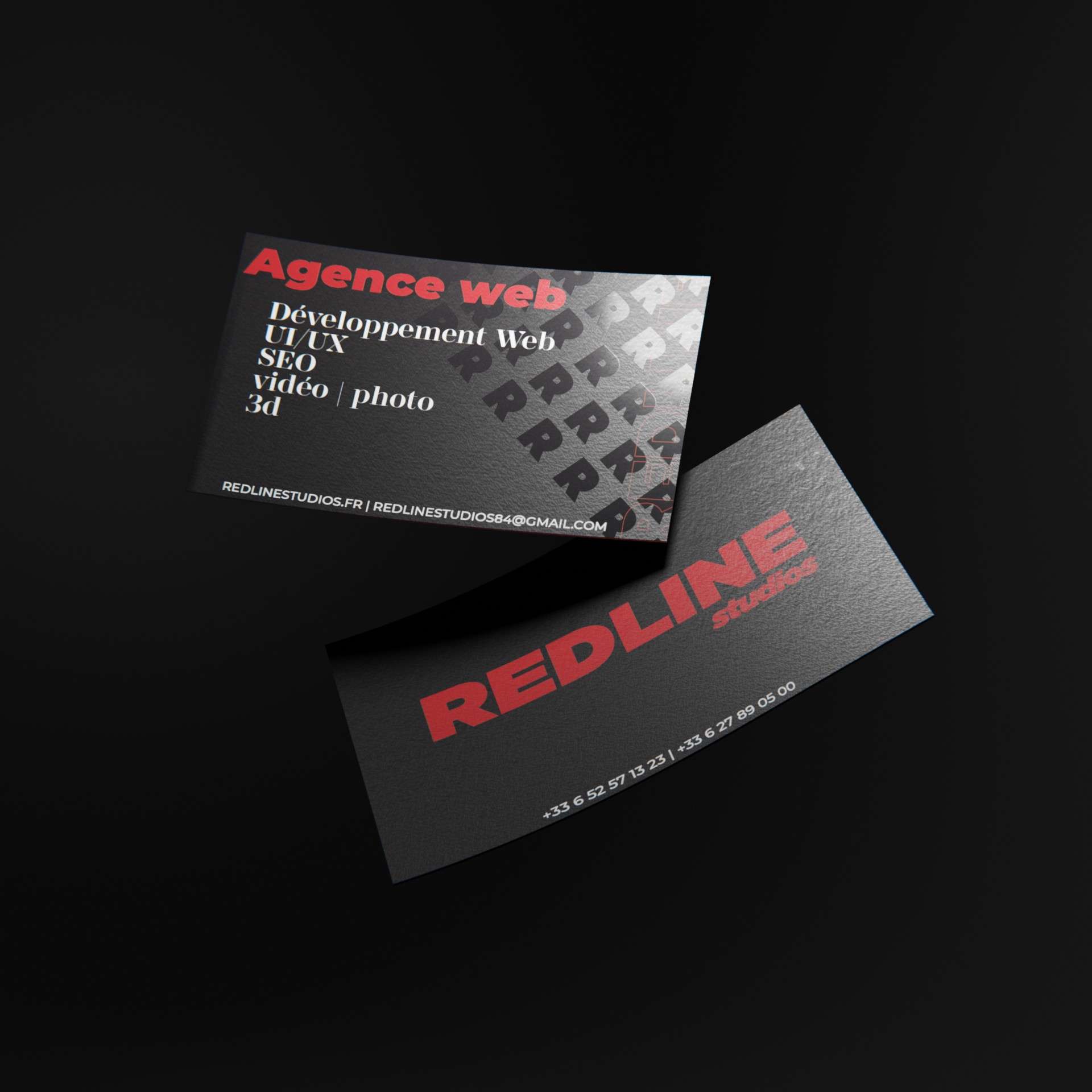 carte de visite redline studio 2