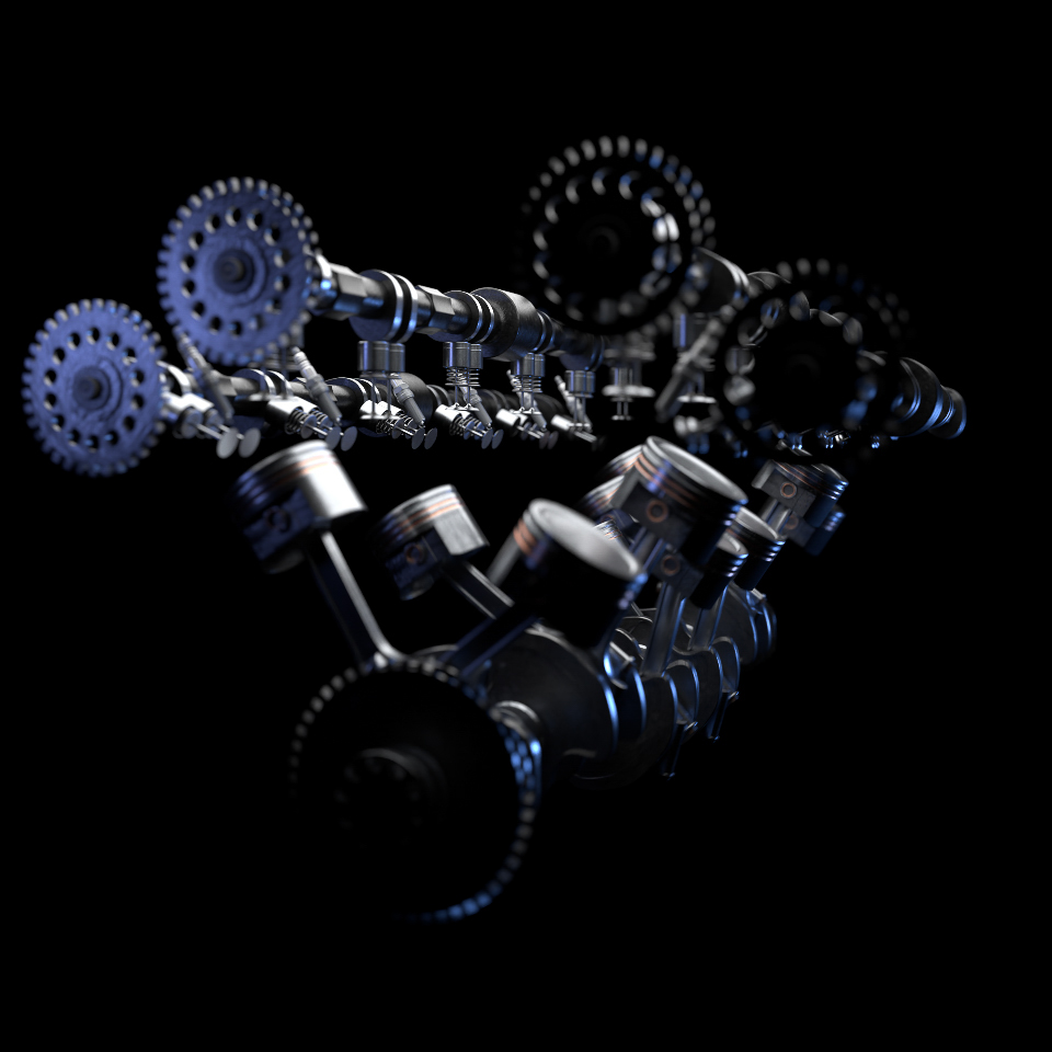 Lamborghini Aventador Ultimae moteur