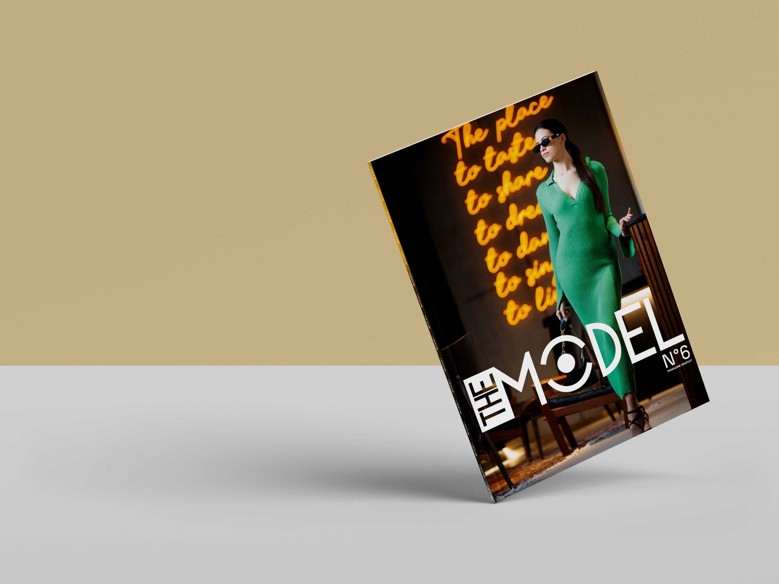 The Model Magazine banner
