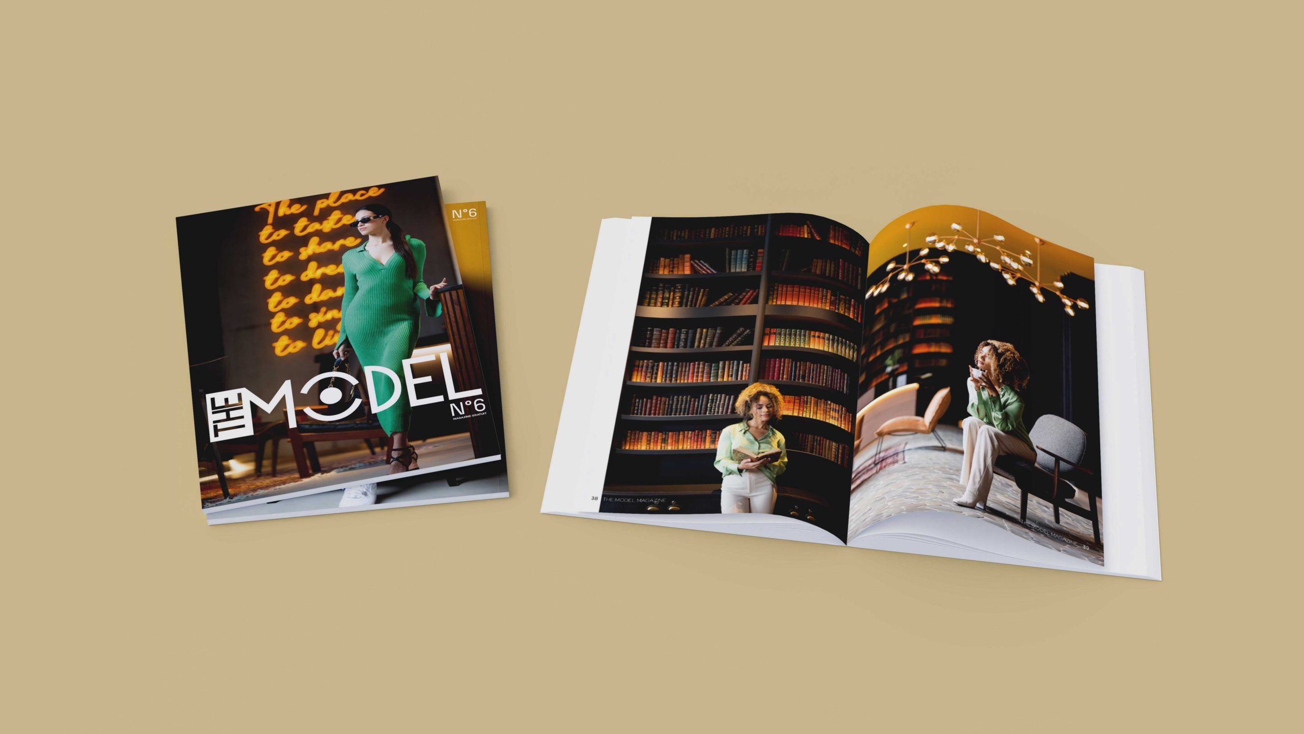 The Model Magazine n6 couverture+pages